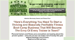 Desktop Screenshot of fitnessbootcampcoaching.com